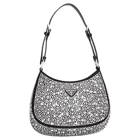 rhinestone bag prada|prada pink rhinestone bag.